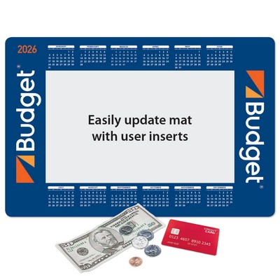 Frame-It Flex® Peel&Place® Ultra Thin Window Calendar Counter Mat-10"x15"x.015"