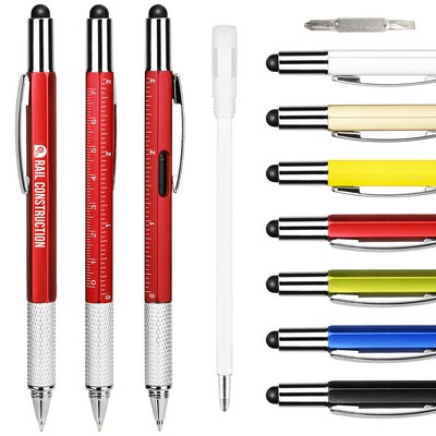 6" 1 Multi Function Tool Pen
