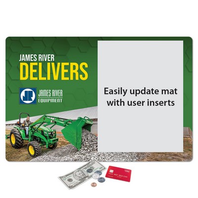 Frame-It Flex® Peel&Place® Ultra Thin Window Counter Mat-12"x18"x.015"