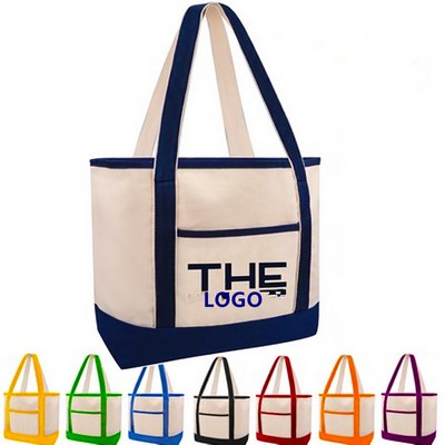 Heavy Duty Cotton Canvas Tote Bag