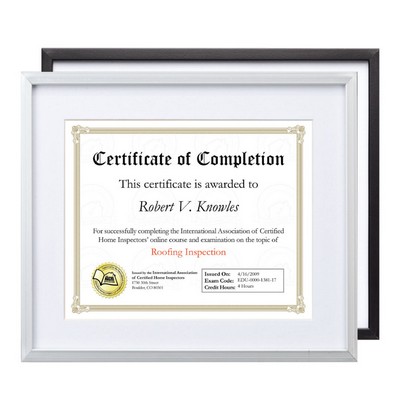 Burnell Certificate Frame