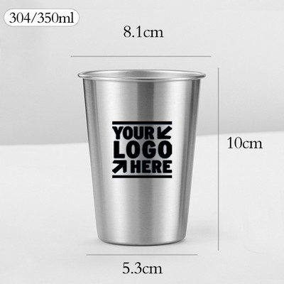 12 Oz Stainless Steel Drinking Cup