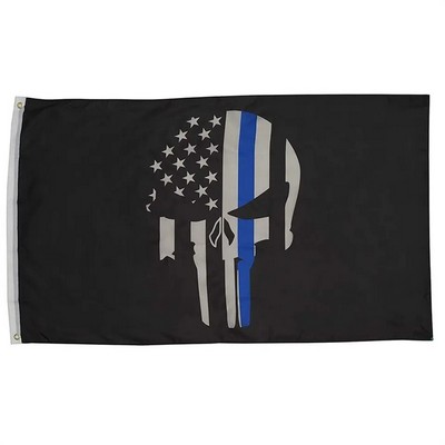 Custom 3 x 5' Sublimated Flag only, double side reverse print, No pole included. Flag only