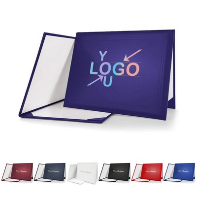 Faux Leather Certificate Holder