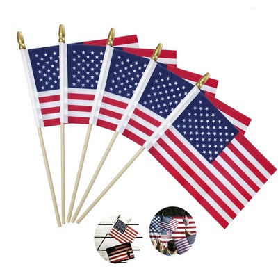 Handheld Country Flag